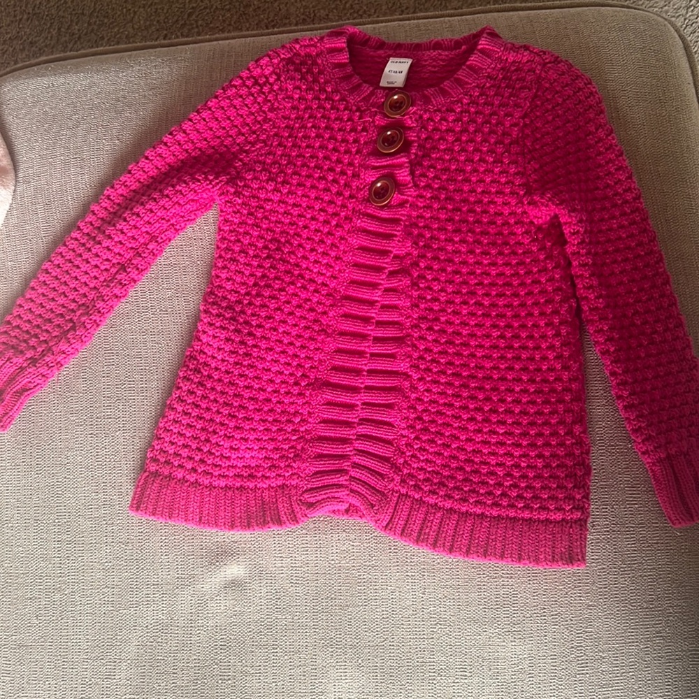 Old navy pink cardigan